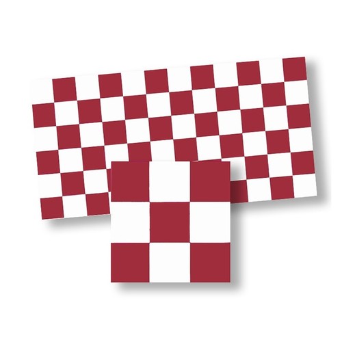 MOSAIC TILE/RED SQUARE