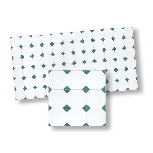 MOSAIC TILE/GREEN DIAMON