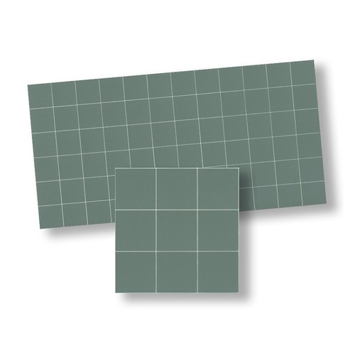 MOSAIC TILE/VICT.FL/GREEN