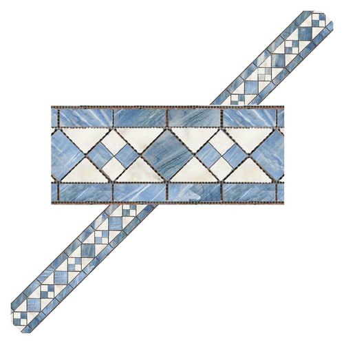 FAUX MARBLE BORDER