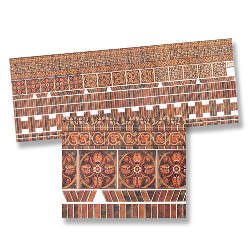 ORNAMENTAL BRICK WALL MA