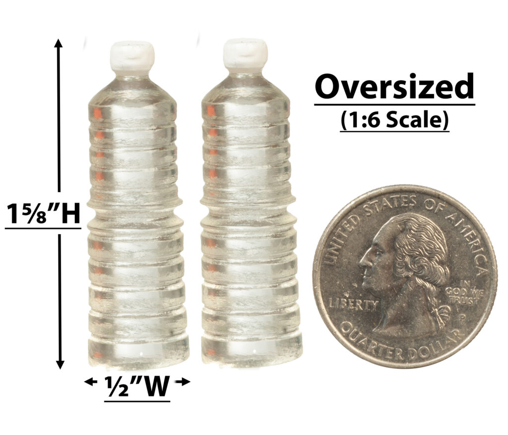 DOLLscale WATER BOTTLES/2